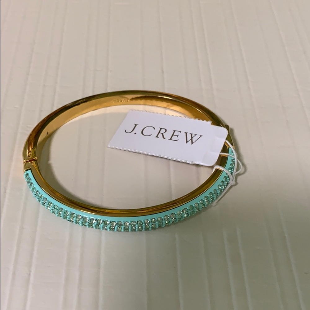 J.crew Rounded pave hinge bracelet - Picture 4 of 8